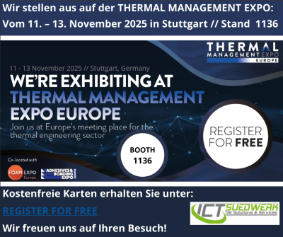 ICT SUEDWERK auf der Thermal Management Expo 2025